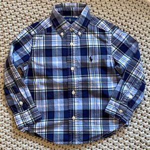 Polo Ralph Lauren Toddler Boys Button Down Shirt